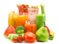 Los zumos de frutas son alimentos ricos en carbohidratos