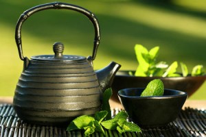 Preparacion del té verde